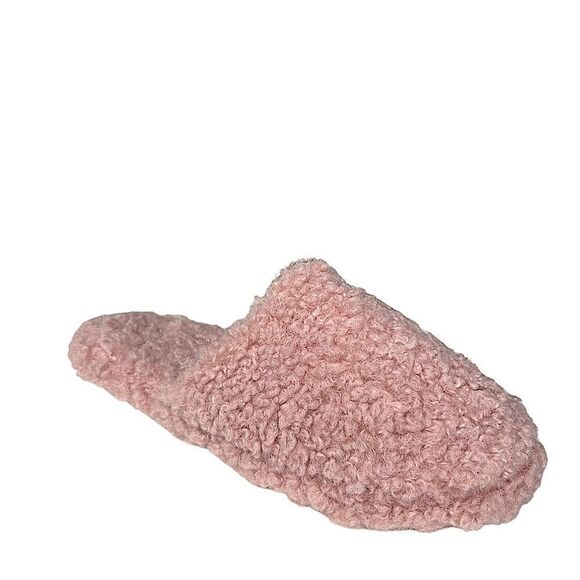 Blue Star Clothing Company Women's Maven Dusty Rose Sherpa Clog Slippers NWT - Picture 11 of 13